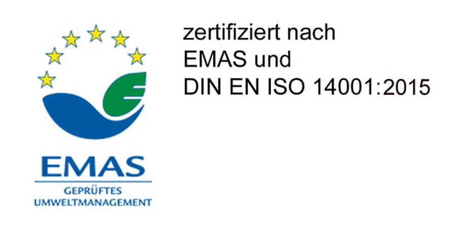 Logo EMAS-Zertifizierung