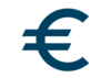 Ein Piktogramm mit einem Euro Zeichen